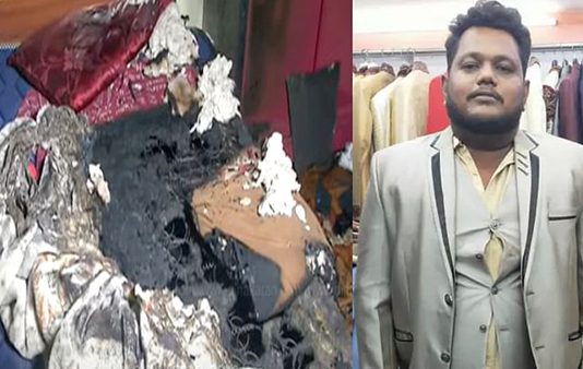 ஏ.சி வெடித்து தீயில் கருகிய இளைஞர் : திருமணமாகி 6 மாதத்தில் நடந்த சோகம்!!