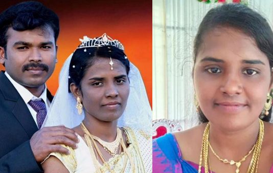 மனைவி நடத்தையில் சந்தேகம் : பத்தினி என்று நிரூபிக்க பெண் எடுத்த விபரீத முடிவு!!