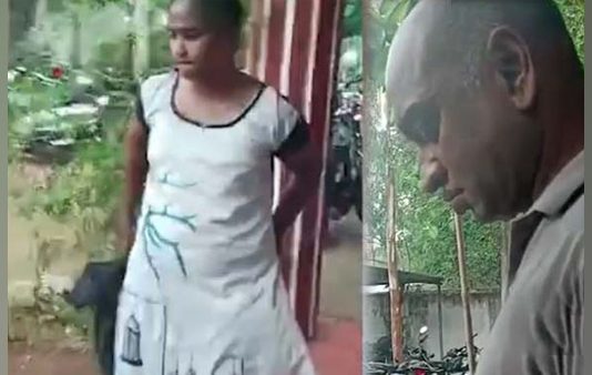 காவல்நிலையத்திற்கு வந்த டிக் டாக் காதலியை அடித்த காவலர் : ஆடையைக் கழற்ற முயன்றதால் பரபரப்பு!!