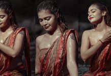 முன்னழகு அப்பட்டமாக தெரிய போஸ் கொடுத்து சூடேற்றும் தர்ஷா குப்தா!!