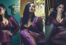 கவர்ச்சி உடையில் போஸ் கொடுத்து இளசுகளின் சூட்டை கிளப்பும் தொகுப்பாளினி VJ மகேஸ்வரி!!