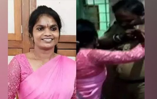 விசாரிக்க வந்த காவலரை கடித்த பெண்… நடந்த அதிர்ச்சி சம்பவம்!!