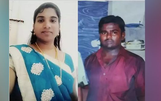 மனைவியின் நடத்தைமீது சந்தேகம்… கணவன் செய்த கொடூர செயல்!!
