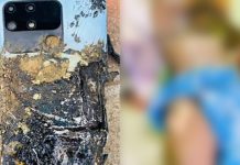 பைக்கில் செல்லும்போது திடீரென வெடித்த புதிய செல்போன்… தீப்பிடித்து சிறுவனுக்கு நேர்ந்த சோகம்!!