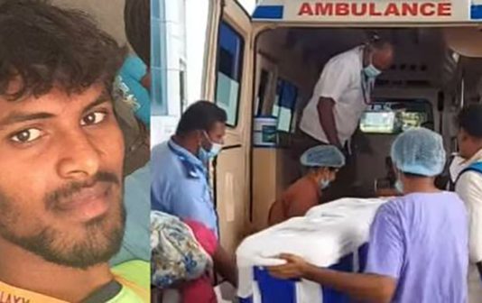 மூளைச் சாவு அடைந்த இளைஞனின் பெற்றோர் செய்த உருக்கமான செயல்!!