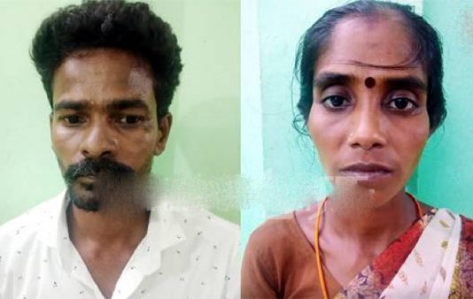 மனைவியை கொன்று மரத்தில் தொங்க விட்டு நாடகமாடிய கணவன் : நடந்த விபரீதம்!!