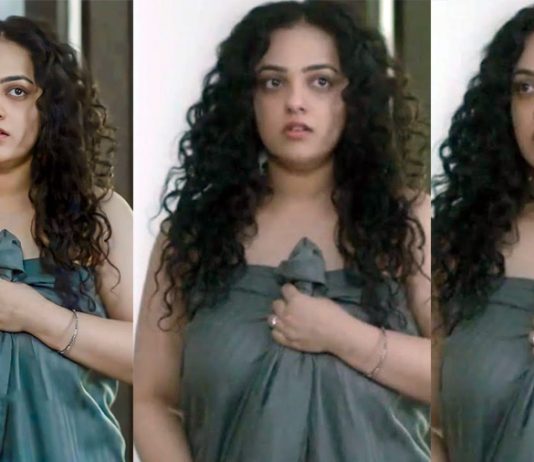 டூ பீஸ் உடையில் நடிகை நித்யா மேனன்? அதிர்ச்சியில் ரசிகர்கள்!!