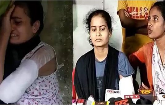 ஊசி போட்டதும் நீல நிறமாக… கறுப்பு நிறமாக மாறிய கை : காது சிகிச்சைக்கு போய் கையை இழந்த இளம்பெண்!!