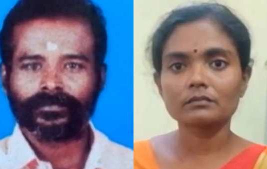 கள்ளக் காதலுக்கு இடையூறாக இருந்த கணவனுக்கு நேர்ந்த பரிதாபம்!!