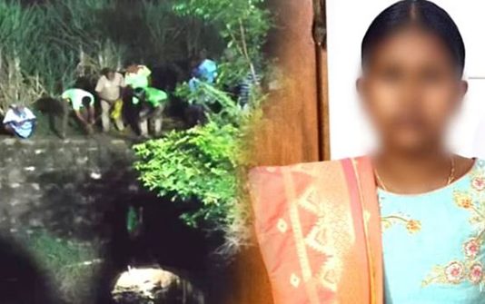 பூப்பறிக்க சென்ற இளம் பெண்ணுக்கு நேர்ந்த சோகம்!!