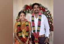 விருந்துக்கு சென்ற புதுமண தம்பதிக்கு எதிர்பாராமல் நேர்ந்த விபரீதம் : சோகத்தில் குடும்பத்தினர்!!