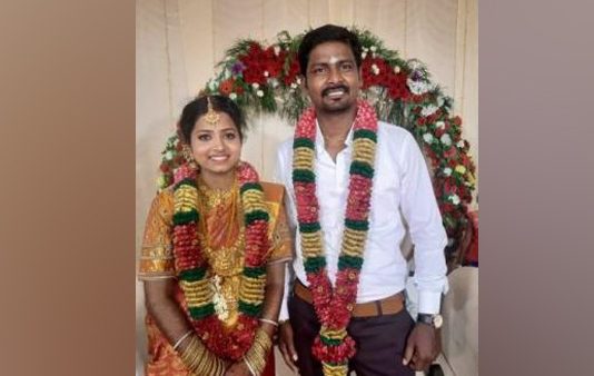 விருந்துக்கு சென்ற புதுமண தம்பதிக்கு எதிர்பாராமல் நேர்ந்த விபரீதம் : சோகத்தில் குடும்பத்தினர்!!