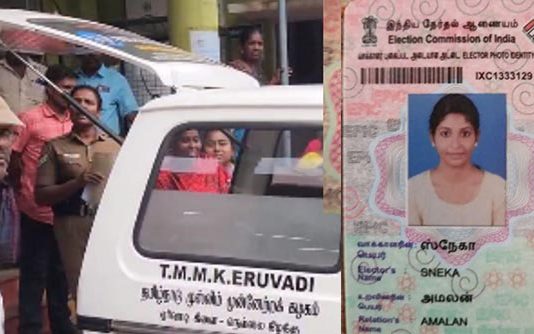 காதல் மனைவியின் செல்போனை உடைத்த கணவன் : மனைவி எடுத்த விபரீத முடிவு!!