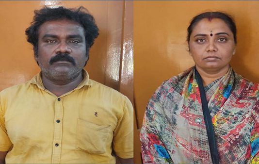 சமாதானம் பேச வந்த கணவன் தகாத வார்த்தை பேசியதால் மனைவி செய்த கொடூர செயல்!!