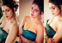 முன்னழகு எடுப்பாக தெரிய ஹாட் போஸ் கொடுத்து இளசுகளின் சூட்டை கிளப்பிய இனியா!!