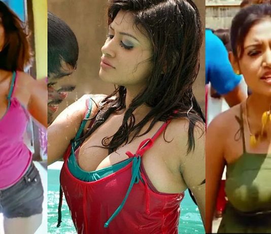 கவர்ச்சி உடையில் போஸ் கொடுத்து இளசுகளை சூடாக்கிய ஓவியா!!
