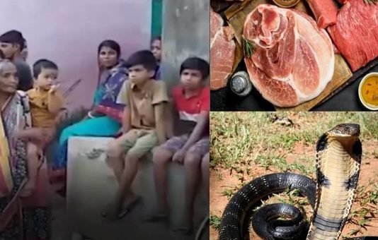 கால காலமாக பயத்தில் சைவத்தை மட்டும் உண்ணும் கிராம மக்கள் : அதிர்ச்சிக் காரணம்!!