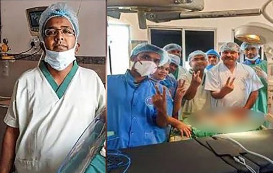 பிறந்த குழந்தையின் வயிற்றுக்குள் 8 கருக்கள்… மருத்துவ உலகை வியக்கவைத்த சம்பவம்!!