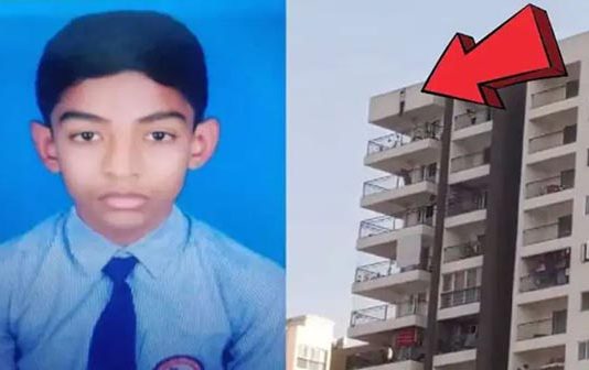 14வது மாடியில் இருந்து குதித்து தற்கொலை செய்த 10ம் வகுப்பு மாணவன் : அதிர்ச்சிக் காரணம்!!