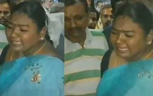 திருடனிடம் கண்ணீர் விட்டு அழுத பெண் : பலரையும் மனம் உருக வைத்த சம்பவம்!!