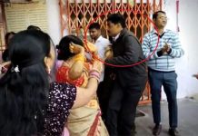 திருமண நிகழ்ச்சியில் உற்சாகமா நடனமாடிய நபருக்கு ஒரு செகண்ட்ல நடந்த விபரீதம்!!