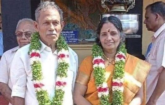 நண்பருக்கு பெண் பார்க்க சென்ற போது மலர்ந்த காதல் : 78 வயதில் திருமணம் செய்து கொண்ட தாத்தா!!