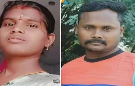 கணவன் உடலை பார்த்து மயங்கி விழுந்த மனைவிக்கு நடந்த துயரம்.. நெஞ்சை உலுக்கும் சம்பவம்!!