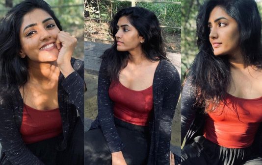 சட்டையை கழட்டி முன்னழகு எடுப்பாக தெரிய தாராள கவர்ச்சி காட்டிய ஈஷா ரெப்பா!!