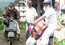 தாய் கூறிய ஒற்றை வார்த்தை.. பைக்கில் தாயுடன் இந்தியாவையே வலம்வரும் நபர்!!