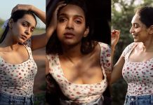 வெறும் அந்த ஆடையில் கவர்ச்சி போஸ்… ஆர்யா பட நடிகை சஞ்சனா வெளியிட்ட ஹாட் போட்டோஸ்!!