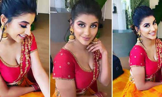 பிதுங்கும் முன்னழகு அப்பட்டமா தெரிய இணையத்தை சூடேற்றிய யாஷிகா ஆனந்த்!!
