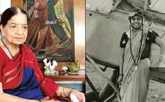 16 வயதில் திருமணம்… 24ல் விதவை… சேலையுடன் இந்தியாவின் முதல் பெண் விமானி : சாதனப் பெண்ணின் கதை!!