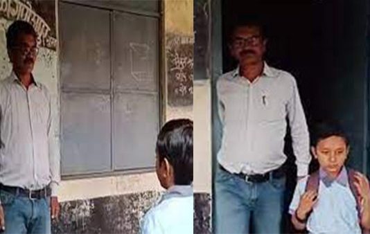 12 கி.மீ. சென்று பாடம் நடத்தும் பள்ளி ஆசிரியர் : நெகிழ்ச்சி சம்பவம்!!