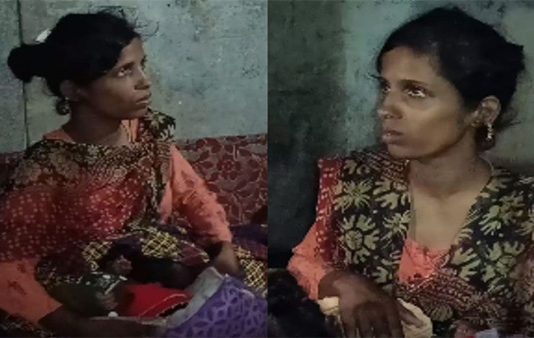 வீட்டிலிருந்து விரட்டப்பட்ட பெண் : கைக்குழந்தையுடன் 3 நாட்களாக பஸ் ஸ்டாண்டில் நேர்ந்த சோகம்!!