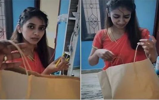 பிறந்தநாள் கிப்ட்னு ஆசையா பிரிச்சு பார்த்தா.. இப்படி பங்கம் பண்ணிட்டீங்களே : வைரல் வீடியோ!!