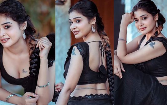 கவர்ச்சி உடையில் அரேபியன் குதிரை போல் போஸ் கொடுத்த தர்ஷா குப்தா ஹாட் பிக்ஸ்!!