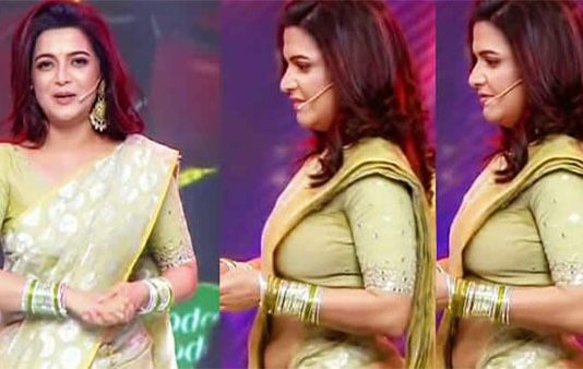 லோநெக் உடையில் மொத்த அழகையும் காட்டி இளசுகளை திணறடித்த திவ்யதர்ஷினி!!