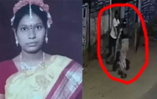 சாலையில் நடந்து சென்ற மனைவிக்கு ஒரு நொடியில் கணவனால் நடந்த விபரீதம் : அதிர்ந்துபோன மக்கள்!!