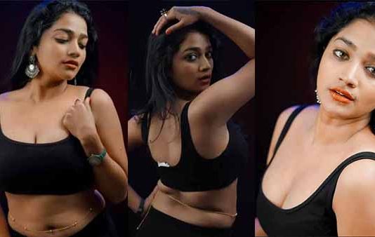 ததும்பி வழியும் முன்னழகை கும்முன்னு காட்டி ரசிகர்களை கிறுகிறுக்க வைத்த லாவண்யா!!