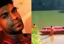 ஆற்றில் ஒத்திகையில் ஈடுபட்ட தன்னார்வலருக்கு நேர்ந்த சோகம்!!