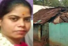 குடும்பத் தகராறில் மனைவி தற்கொலை : மனைவியின் வீட்டை பெட்ரோல் ஊற்றி கொளுத்திய கணவன்!!