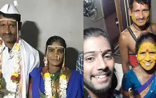 விபத்தில் கணவரை இழந்த பெண்… 45 வயதில் தாய்க்கு மறுமணம் செய்து வைத்த மகன் : நெகிழ்ச்சி சம்பவம்!!