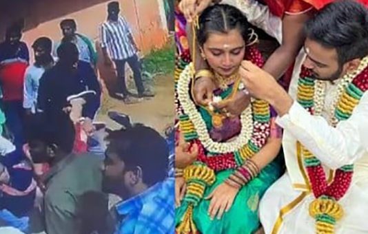 எதிர்ப்பை மீறி குஜராத் பெண்ணை மணந்த தமிழக இளைஞர்… திரைப்பட பாணியில் பெண்ணை கடத்திச் சென்ற பெண் வீட்டார்!!
