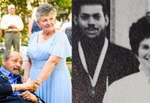 இனத்தால் பிரிந்த காதல்.. 43 ஆண்டுகள் கழித்து மீண்டும் சந்திப்பு : 69 வயதில் காதலனை தேடி கரம்பிடித்த பெண்!!