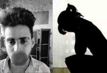 முத்தம் கேட்டவரின் உதட்டை கடித்து துப்பிய பெண் : ரத்த வெள்ளத்தில் மிதந்த இளைஞர் : அதிர்ச்சி சம்பவம்!!