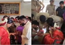 மாப்பிள்ளையின் செயலால் கல்யாணம் முடிஞ்ச கையோட ஃபயர் ஸ்டேஷன் போன ஜோடி : வைரலாகும் பின்னணி!!