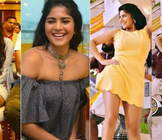 தெரியுது ஆனா தெரியலை… ஒரே ஆங்கிள்ல இத்தனை போட்டோவா … மேகா ஆகாஷ் ஹாட் கிளிக்ஸ்!!