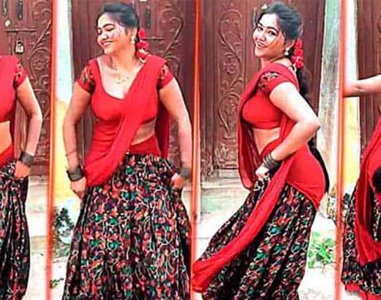 ரொம்பவே கிறக்கமாத்தான் இருக்கு… முன்னழகை காட்டி இளசுகளின் தூக்கத்தை கெடுத்த ஷாலு ஷம்மு!!