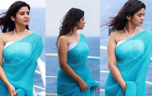 வெயில் படாத இடங்களை காட்டி சூடேத்தும் சவுந்தர்யா நஞ்சுன்டன் ஹாட் போட்டோஸ்!!