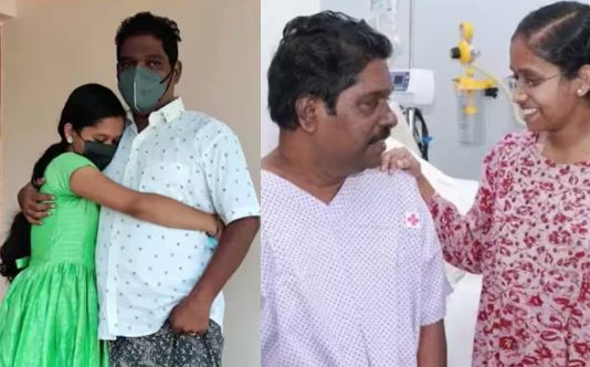 தந்தைக்கு கல்லீரல் பகுதியை தானமாக அளித்த 17 வயது மகள்.. நாட்டிலேயே முதல் முறை… நெகிழ்ச்சி சம்பவம்!!